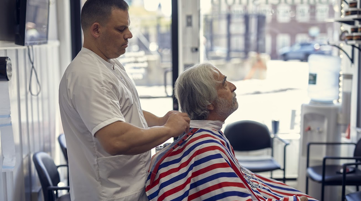 Robert's Barber Shop public website photograph